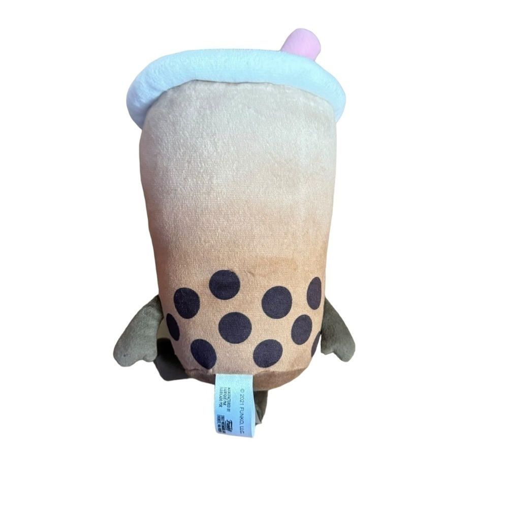 EUC Funko Plushies Boba Tea, pink and brown, approx 7β - Picture 2 of 7
